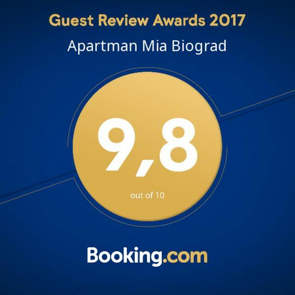 Apartman Mia Biograd Биоград на Мору Екстериор снимка